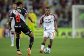 Partida entre Vasco e Flamengo válida pelo Campeonato Brasileiro 2025.