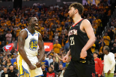 NBA: Playoffs-Houston Rockets at Golden State Warriors