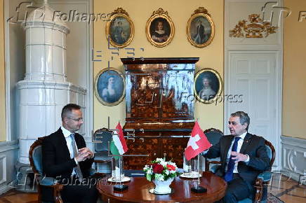 Hungarian Foreign and Trade Minister Peter Szijjarto visits Switzerland