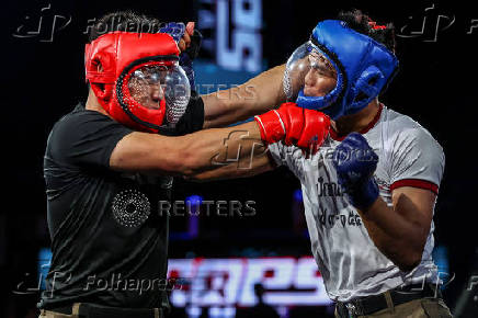 Cops Combat, Thailand's martial art competition for police officers nationwide, in Bangkok