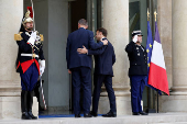 French President Macron meets newly elected German Chancellor Merz in Paris