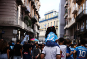 Serie A - Napoli fans gather before Napoli v Cagliari