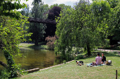 The Buttes Chaumont in Paris