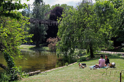 The Buttes Chaumont in Paris