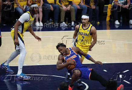 NBA: Playoffs-New York Knicks at Indiana Pacers