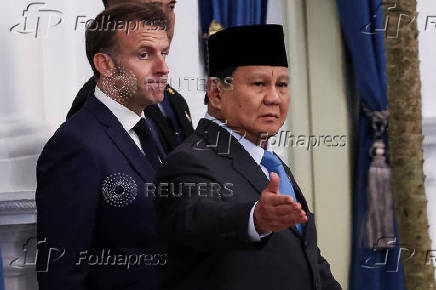French President Macron visits Indonesia