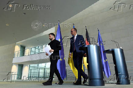 Ukraine's President Zelenskiy visits Germany