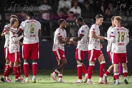 Partida amistosa entre Red Bull Leipezig e Santos