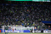 Partida entre Palmeiras e Sporting Cristal pela Copa Libertadores 2025