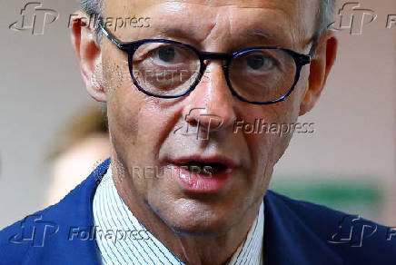 German Chancellor Friedrich Merz attends the German family entrepreneur day event in Berlin