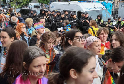 Equality March organized by the LGBT+ community in Kyiv