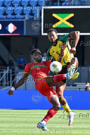 Soccer: Concacaf Gold Cup-Group Stage-Guadeloupe at Jamaica
