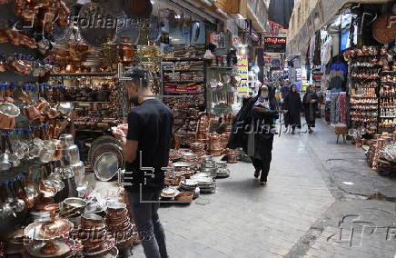 Daily life in a bazaar in Tehran amid ceasefire with Israel