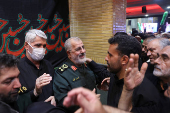 Mourning ceremony for the late Islamic Revolutionary Guard Corps (IRGC) Commander in Tehran