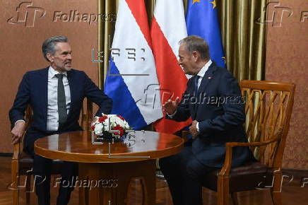 Dutch Prime Minister Dick Schoof visits Poland