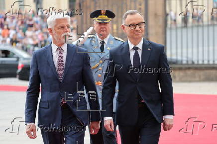 Polish president visits Czech Republic