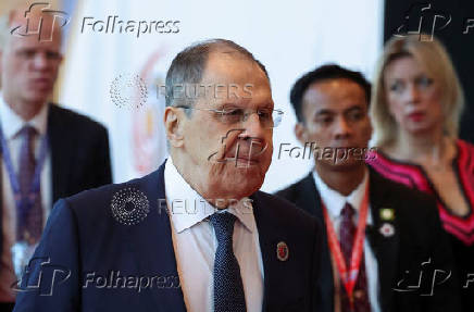 Russia's Foreign Affairs Minister Sergei Lavrov attends the ASEAN Foreign Ministers' Meeting