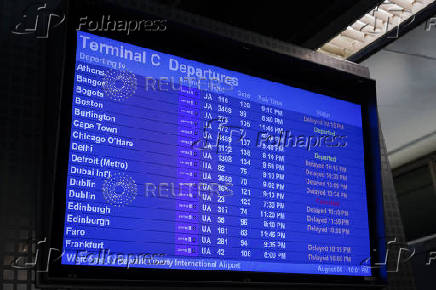 United Airlines system outage grounds flights at Newark Liberty International Airport