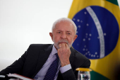 Lula durante evento de sanção de lei que facilita o crédito para a agricultura familiar 