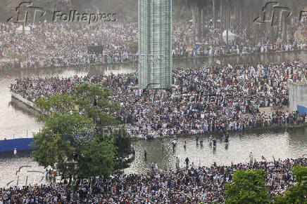 Muslims take part in March for Gaza really in Dhaka