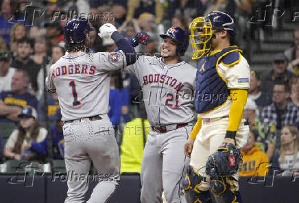 MLB: Houston Astros at Milwaukee Brewers
