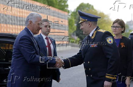 Cuban President Miguel Diaz-Canel visits Russia