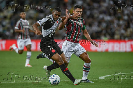 Partida válida pelo Campeonato Brasileiro 2025 entre Fluminense e Vasco