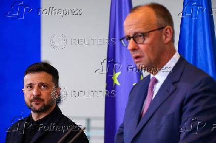 Ukraine's President Zelenskiy visits Germany