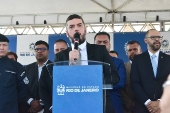 O governaO governo do Rio de Janeiro entregou, 185 novas viaturas para PM