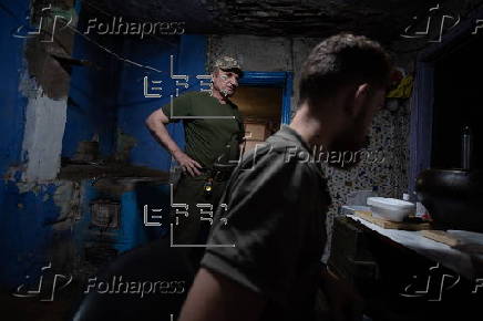 Ukrainian forces conduct tank and equipment maintenance near the Kupyansk frontline