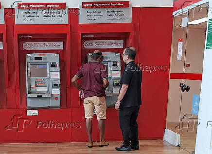 Caixa Eletrônico Banco Santander