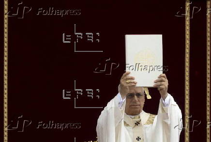 Pope Leo XIV presides over mass outside Rome's Archbasilica of Saint John Lateran