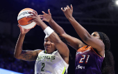 WNBA: Phoenix Mercury at Dallas Wings