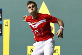 Final del campeonato de San Fermín del Cuatro y Medio de pelota