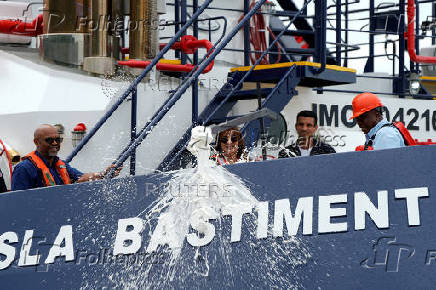 Panama Canal christens hybrid tugboats as It marks 111th anniversary in Colon