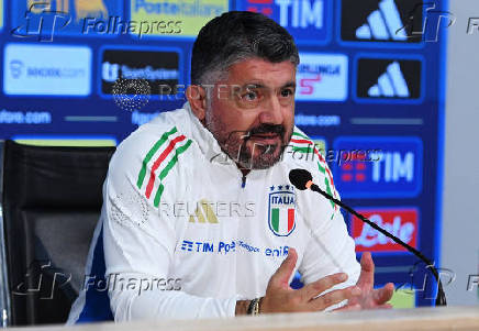 Gennaro Gattuso first training session with Italy