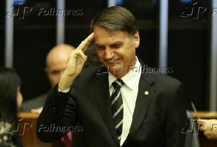 Bolsonaro participa de sessão solene dos 30 anos da Constituição
