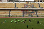 Entrenamiento de la selección boliviana de fútbol