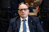 Former film producer Harvey Weinstein appears in court in New York