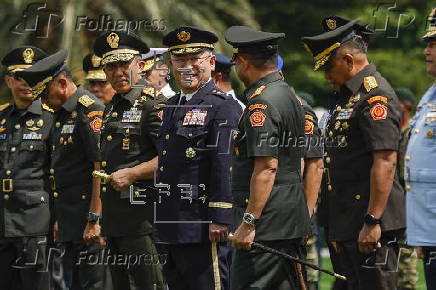 Japanese Self Defense Chief of Staff meets Indonesian Chief of Armed Forces in Jakarta