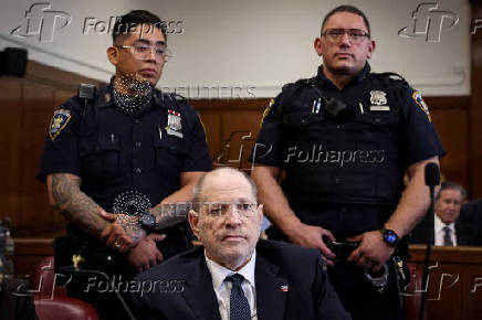 Weinstein appears at Manhattan Criminal Court for his rape and sexual assault retrial in New York