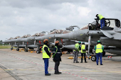 The French Navy's Landivisiau Air Base in Saint-Servais