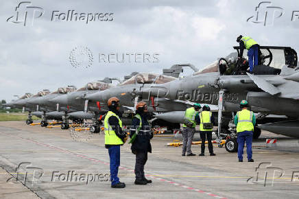 The French Navy's Landivisiau Air Base in Saint-Servais
