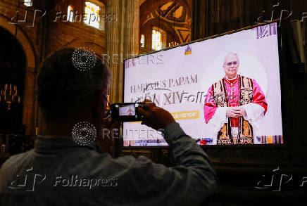 Cardinal Robert Prevost of the United States was announced as Pope Leo XIV