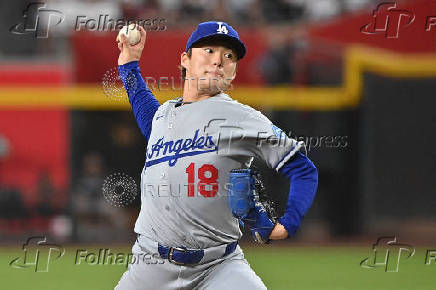 MLB: Los Angeles Dodgers at Arizona Diamondbacks