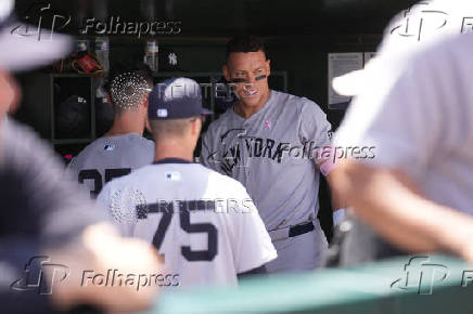 MLB: New York Yankees at Athletics