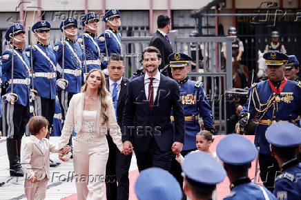 The inauguration of Ecuador's President Daniel Noboa, in Quito