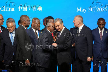 Chinese Foreign Minister Wang Yi, attends signing ceremony of Convention on the Establishment of The International Organization for Mediation (IOMed) in Hong Kong