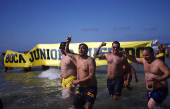 FIFA Club World Cup - Previews - Boca Junior fans at Miami Beach