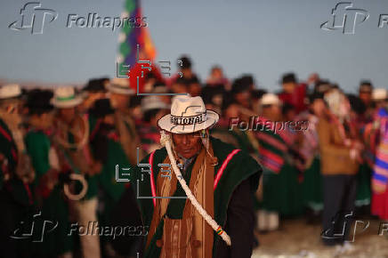 Bolivia recibe el Año Nuevo Andino 5533 con pedidos de unidad y paz